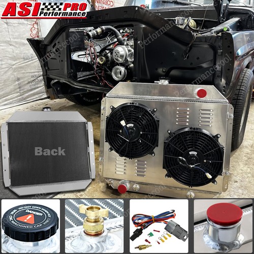 Row radiator shroud - 3, fan